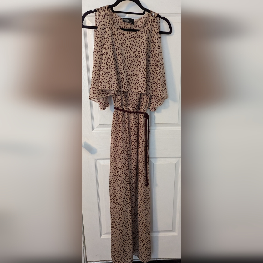 Vintage 60s 70s Ursula of Switzerland Boho Maxi Dress Size Medium?